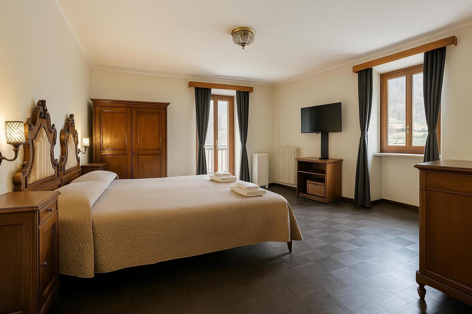 Albergo Locanda Corona Ballino エクステリア 写真