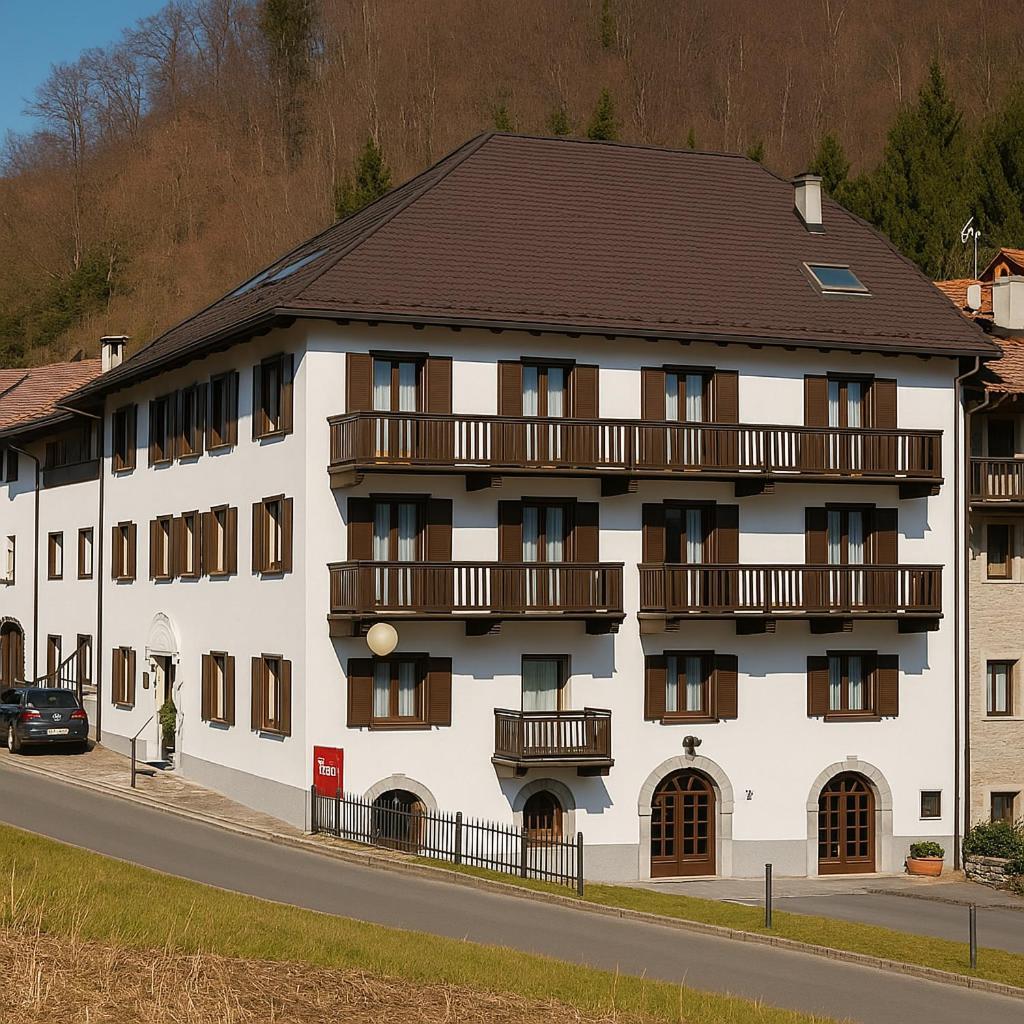 Albergo Locanda Corona Ballino エクステリア 写真